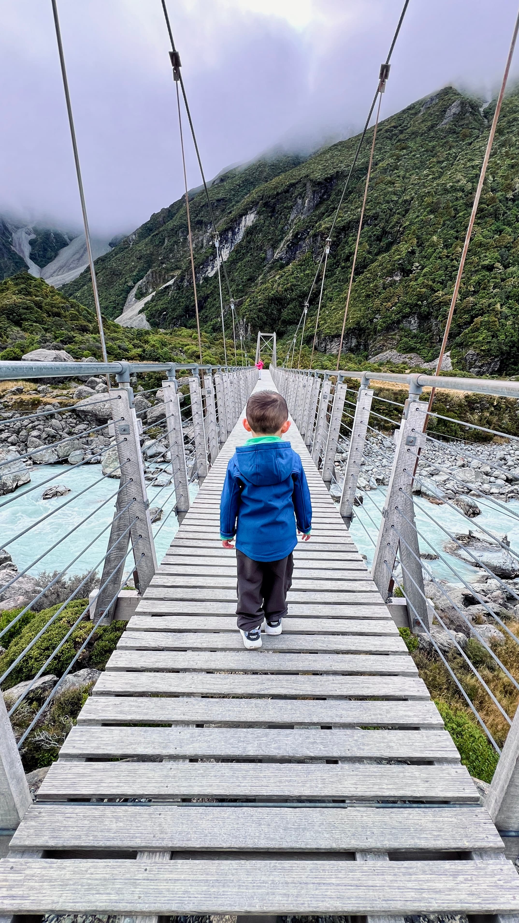 新西兰库克山徒步